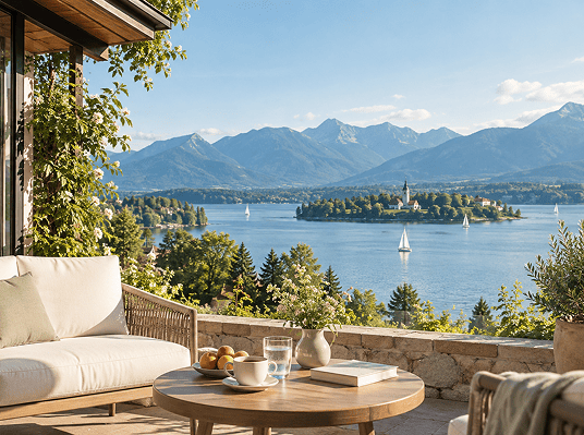 Chiemsee & Kampenwand