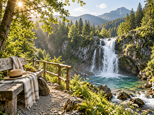 Wasserfall-Auszeiten im Schwarzwald